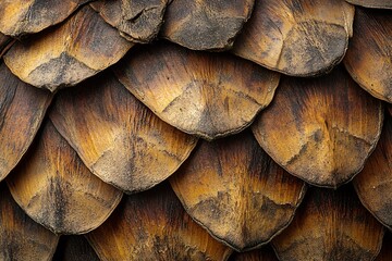 Canvas Print - stack of wood