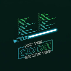 tech and coding designs with humor and motivational quotes for developers