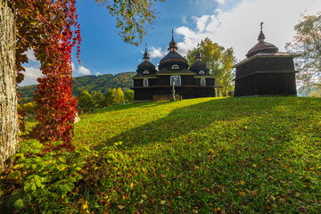 Poster - Church of Protection of the Blessed Virgin Mary, Nizny Komarnik, Slovakia