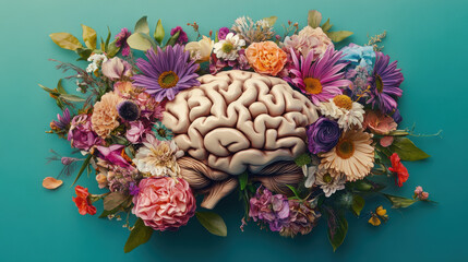 Poster - Brain Flowers.