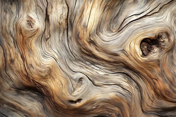 Canvas Print - close up of wood