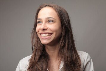 portrait of a smiling woman