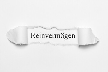 Poster - Reinvermögen	