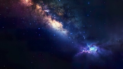 Wall Mural - Milky_way_High_resolution_Space_background