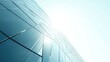 © KYR - Solar panel reflecting sunlight in a sleek, futuristic environment, symbolizing technological advancements in renewable energy