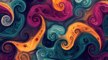 spiral pattern wallpaper