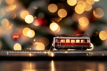 Wall Mural - Christmas Train