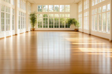 Canvas Print - Empty Hall Interior