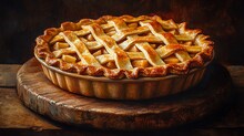 Autumn Apple Pie Art Free Stock Photo - Public Domain Pictures