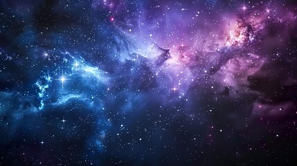 Wall Mural - Starry_sky_Galaxy_Space_background