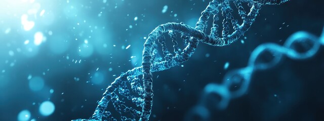 Wall Mural - dna medical cell background health life biology chromosome genetic gene. helix dna medical human cel