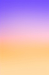 Wall Mural -  Light Pastel Gradient Background in Yellow and Purple Hues