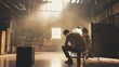© raja - Man Sitting On Stool in a Film Studio