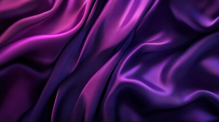 Wall Mural - Purple Silk Fabric Texture