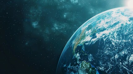 Wall Mural - Planet_Outer_Space_background