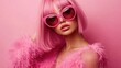 © Nas - Pink Fashion Model
