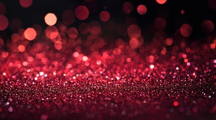 Wall Mural - Sparkling Red Glitter Texture