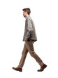 © PNG Lab - a man walking in transparent background