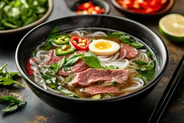 Sticker - Vietnamese beef noodle soup Vietnam s specialty dish