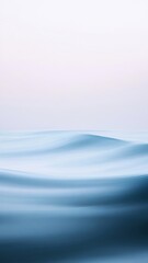 calm ocean waves under a pastel sky, minimalistic seascape. tranquility and nature concept