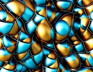 Abstract, glass ,shape , 3d render