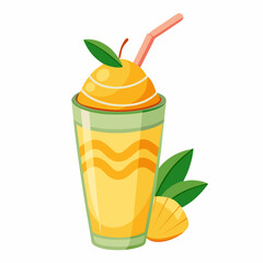 Wall Mural -  mango-smoothie