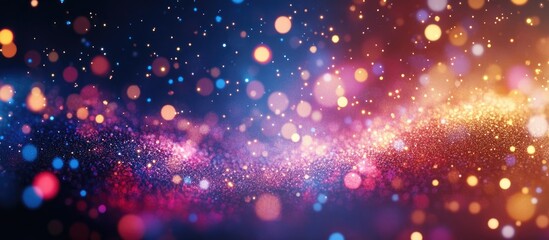 Abstract design featuring random particles for a high definition background