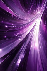 Wall Mural - Abstract violet background featuring a starburst design with glossy accents and dynamic lines creating a visually appealing illustration