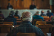 © Warunporn - Group of senior people listening to lecture in classroom. Retire Life learning and education concept.
