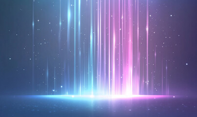 Wall Mural - abstract rainbow background-generative ai