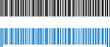 © HaqueMukul - Fake barcode for design collection. Barcode labels code stripes sticker isolated on white background.