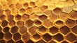 © terryyip - beautiful warm and engaging picture of honeycomb texture