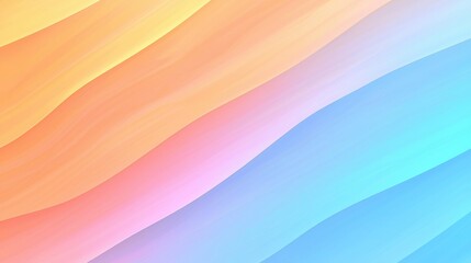 Poster - Abstract Background with Yellow  Orange  Pink  and Blue Gradient Stripes