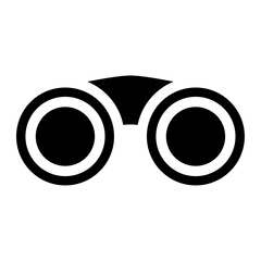 Poster - binocular icon 