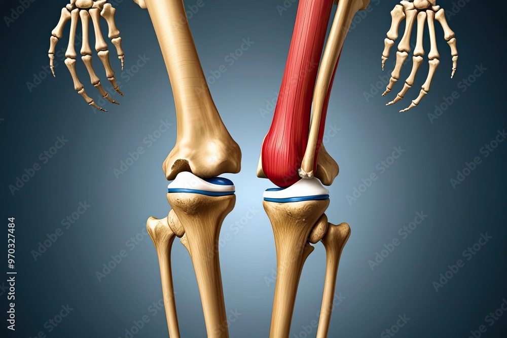 Understanding Human Skeleton Anatomy Tibia Fibula Connections and Joint ...