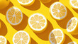© warunthorn - Lemon Slices Pattern.