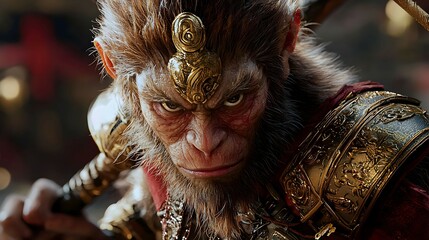 Canvas Print - Sun Wukong Warrior