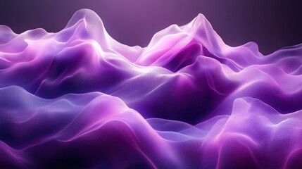 Wall Mural - Abstract Purple Landscape