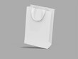 © impro-studio - White Paper Gift Bag 3D Mockup Isolated