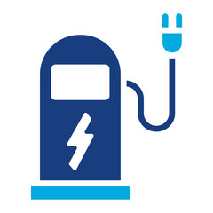 Poster - Charging Station icon vector image. Can be used for Personal Transportation.