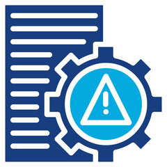 Sticker - Legal Risk Management icon vector image. Can be used for Business Performance.