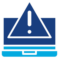 Poster - Hazard Warning icon vector image. Can be used for Manufacturing and Distribution.