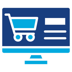 Poster - E-commerce icon vector image. Can be used for Professional Services.