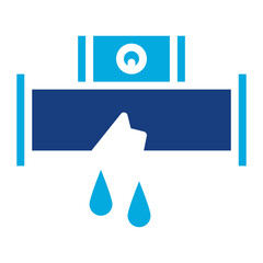 Poster - Leak Detection icon vector image. Can be used for Water Treatment.