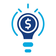 Sticker - Capital Constraints icon vector image. Can be used for Business Risks.