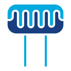 Sticker - Photoresistor icon vector image. Can be used for Sensors.