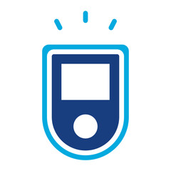 Poster - Oxygen Sensor icon vector image. Can be used for Sensors.