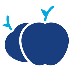 Sticker - Apple icon vector image. Can be used for Physical Wellbeing.