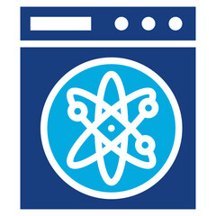 Poster - Quantum Leap icon vector image. Can be used for Digital Disruption.