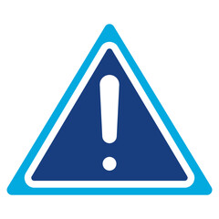 Poster - Warning icon vector image. Can be used for Skin Burns.